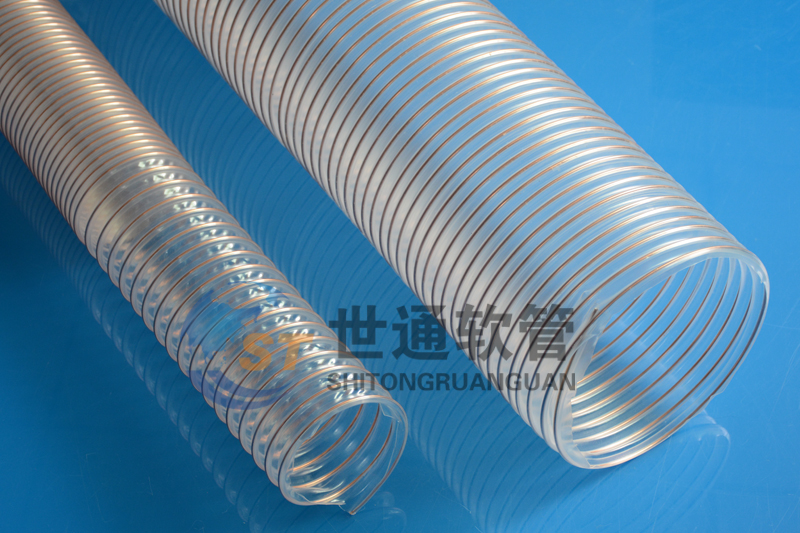 PU鋼絲伸縮軟管,PU伸縮管,PU鋼絲伸縮管用于木工機械,雕刻機,鉆孔機開料機通風(fēng)吸塵 PU鋼絲伸縮軟管,PU伸縮管,PU鋼絲伸縮管用于木工機械,雕刻機,鉆孔機開料機通風(fēng)吸塵