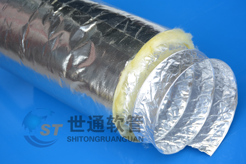 ST00389軟管，鋁箔保溫軟管